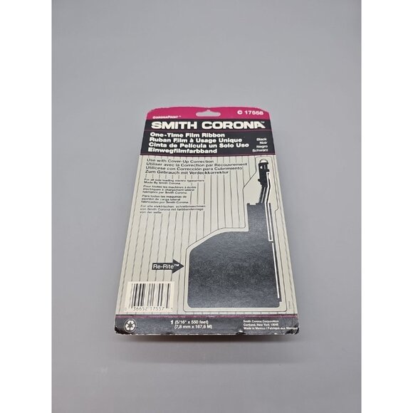 Smith Corona Other - Smith Corona Model 17558 Nylon Typewriter Ribbon - New/Sealed